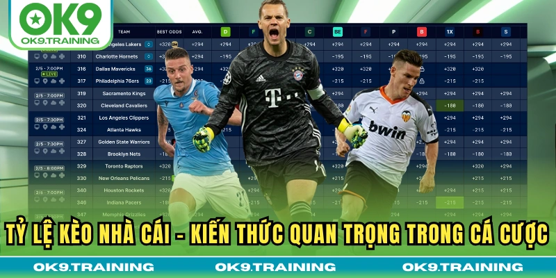 Tỷ Lệ Kèo Nhà Cái | Kiến Thức Quan Trọng Trong Cá Cược